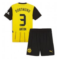 Maglie da calcio Borussia Dortmund Waldemar Anton #3 Prima Maglia Bambino 2024-25 Manica Corta (+ Pantaloni corti)